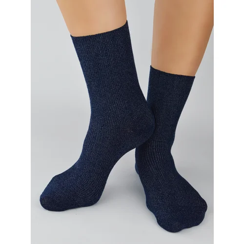 NOVITI Woman's Socks SB075-W-02 Navy Blue