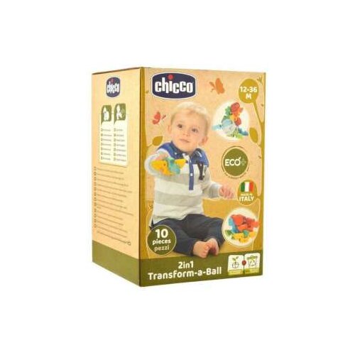 Chicco ECO IGRACKA EDUKATIVNA LOPTA 2u1, 12m+ Cijene