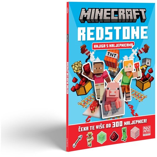 Egmont Minecraft Redstone knjiga s naljepnicama 39012606 Slike
