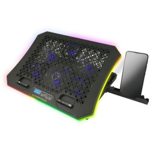 Esperanza GALERNE laptop cooling pad 48.3 cm (19) 2100 RPM Black Slike