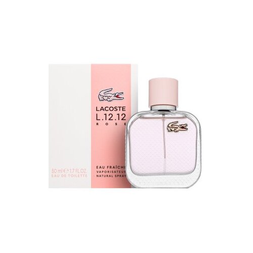 Lacoste Eau De L.12.12 Rose Eau Fra&amp;icirc;che toaletna voda za žene 50 ml Slike