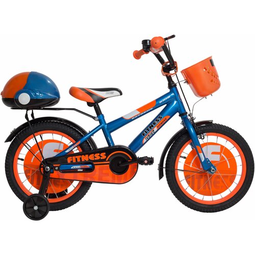 Sporting Machine dečiji bicikl 16" fitness plavo-narandžasti (SM-16001) Cene