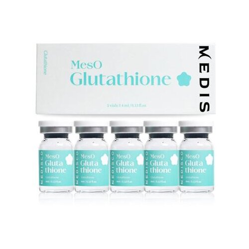 Medisco MesO Glutathione For Micro-Needling Mesotherapy System serum za obraz za vse tipe kože 5x4 ml unisex Slike