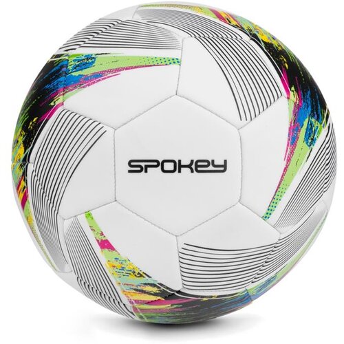 Spokey PRODIGY Futball lopta, vel. 5, biela Slike
