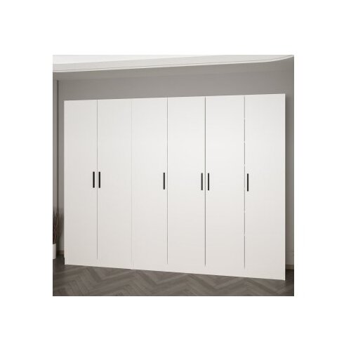 Hanah home Ormar Noah-8202, 270x210x35 cm, Bijeli Slike