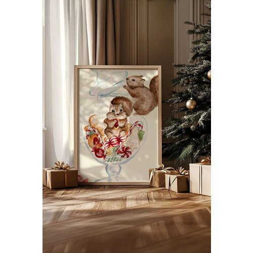 Wallity uramljena slika Nwyearsngmdl49, 33x48 cm Cene