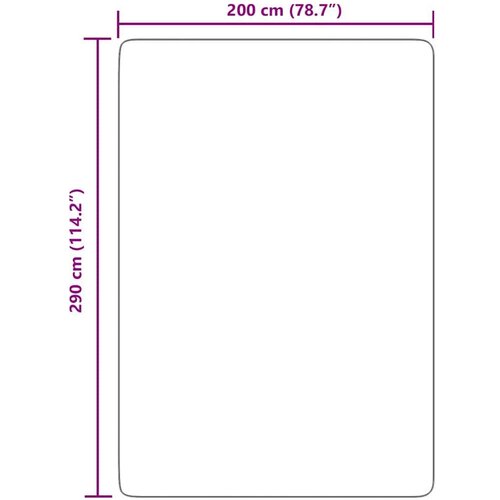  Čupavi tepih s visokim vlaknima 200x290 cm poliester Slike