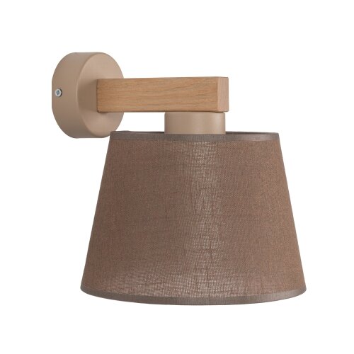  Brilagi - Zidna lampa LATTE SABIA 1xE27/15W/230V borovina/braon Slike
