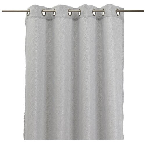 Casa Selección Siva/u srebrnoj boji zavjesa od jacquarda 140x260 cm Lluvia – Cijene
