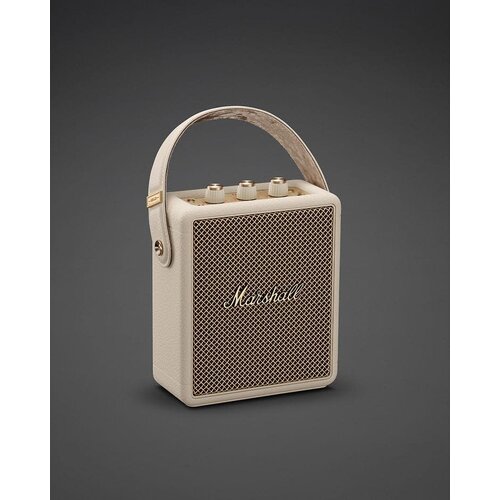 Marshall Stockwell III prijenosni Bluetooth zvučnik 44 W, IP55, krem Slike