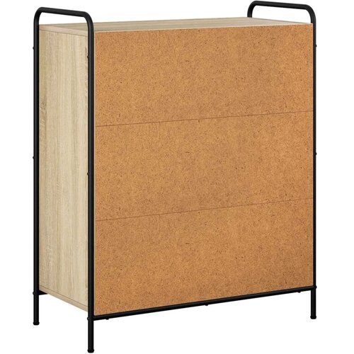  Ormar za cipele 76 x 36 5 x 93 cm Konstruirano drvo - Hrast sonoma 76 x 36 5 x 93 cm 1 ladica i 3 police Slike