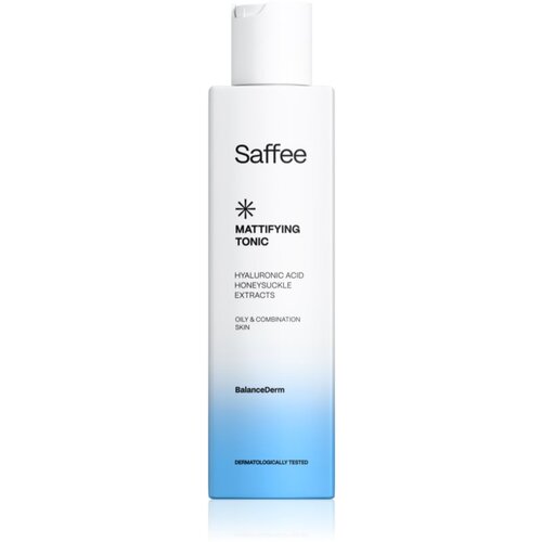 Saffee BalanceDerm Mattifying Tonic matirajući tonik za či&amp;scaron;ćenje za mje&amp;scaron;ovitu i masnu kožu 200 ml Slike