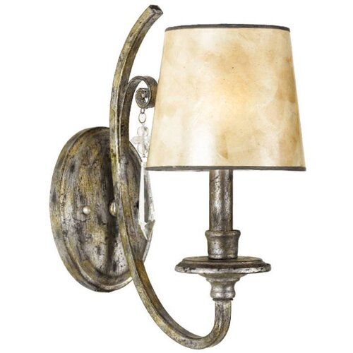 Elstead Lighting Elstead Kendra Notranja stenska svetilka z 1 lučjo, MottSilver, E14, (22098816) Cene