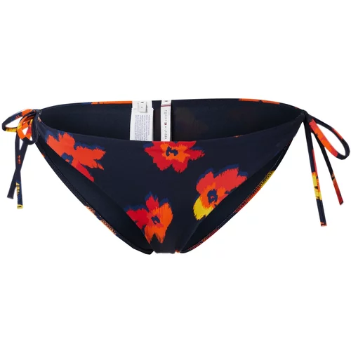 Tommy Hilfiger Underwear Bikini hlačke temno modra / rumena / oranžna