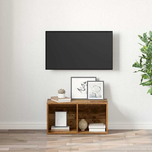  Set TV komoda Zidne Smeđa 72 x 35 x 37 cm Konstruirano drvo Slike
