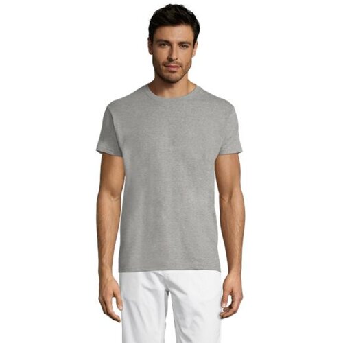  SOL'S Regent unisex majica sa kratkim rukavima Grey melange L ( 311.380.74.L ) Cene