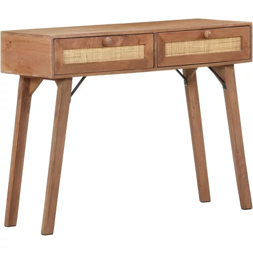 Konzolni stol 100 x 35 x 76 cm od masivnog drva manga