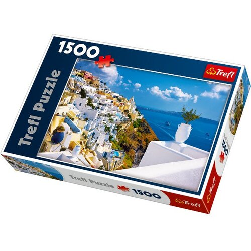 TREF LINE puzzle 1500 delova Santorini Greece Slike