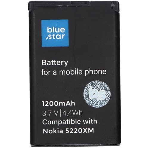  Baterija BLUE STAR Premium za Nokia 5220 XM / 5630 XM / 6303 / 6730 / 3720 / C3 / C5-00 /C6-01 1200 mAh Cene
