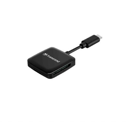 Transcend Tip-C čitač kartica SD/microSD, crni (TS-RDC3) Cene