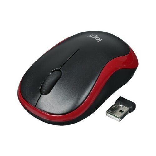 Logitech mouse wireless M186 wireles mouse red 910-004133 Slike