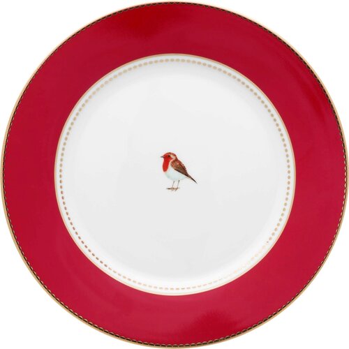 Pip Studio Love Birds - krožnik Red - 21 cm Slike