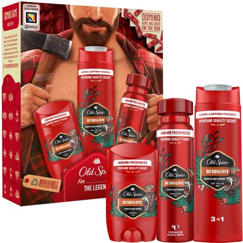 Old Spice Bearglove For The Legend darilni set (za moške) Cene