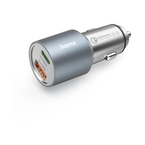 Hama USB punjač 38 W osobno vozilo, teretno vozilo Izlazna struja maks. 3000 mA Broj izlaza: 2 x USB-A, USB-C&amp;reg; Slike