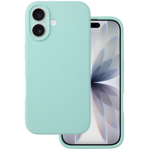 Onasi Silikonski ovitek za iPhone 17 - mat liquid mint Cene