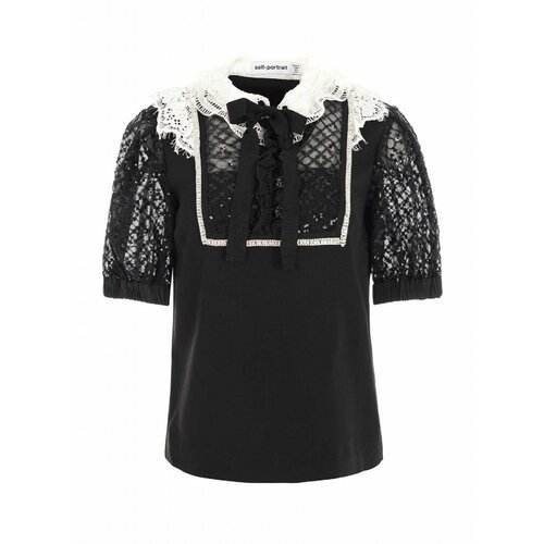 SELF-PORTRAIT ženska košulja  AW21016TA-BLACK Cene