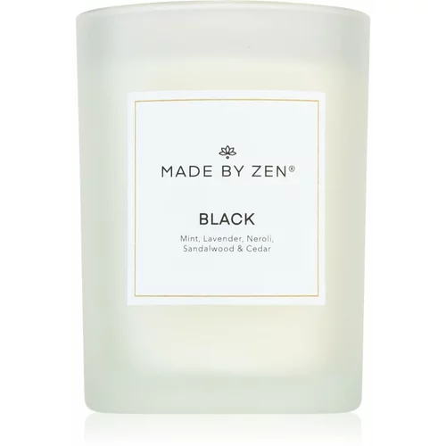 MADE BY ZEN Black dišeča sveča 250 g