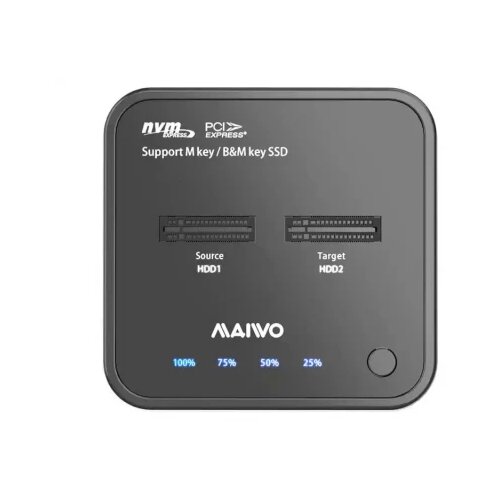 Maiwo USB Docking Station USB TipC 2xM.2 NVME K3016P2 Cene