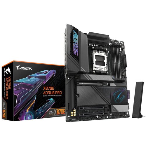 Gigabyte MB X870E AORUS MASTERAM5, 4x DDR5, 4x M.2, 4xSATA2x HDMI, 2x DP, 12x USB, ATX Cijene