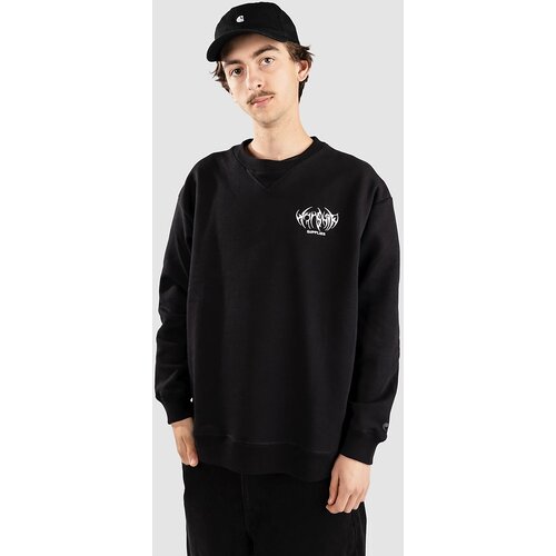 Worship Supplies Diablo Fleece Crew Pulover black Cene