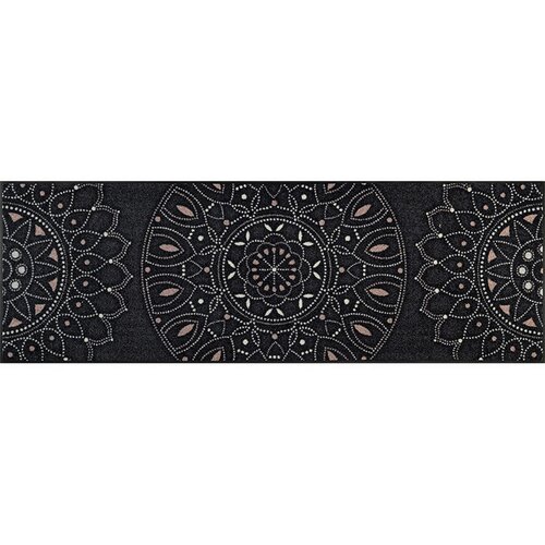wash+dry KUHINJSKI TEKAČ Purnima 60/180 cm potiskano črna Cene