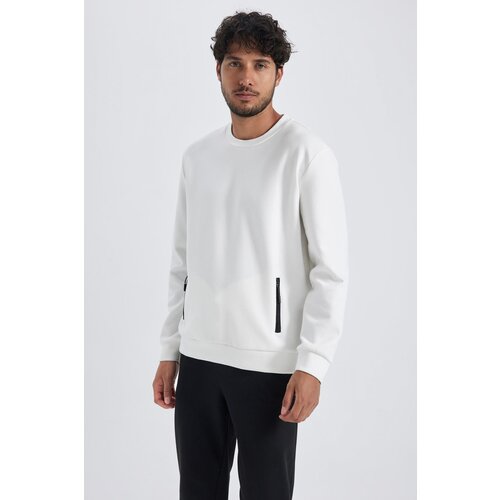 Defacto Modern Fit Crew Neck Sweatshirt Slike