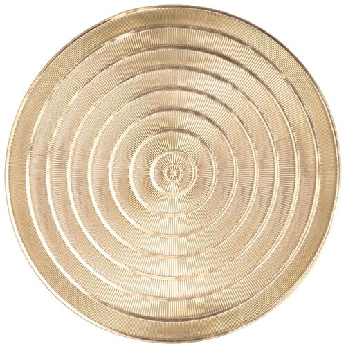 Tiseco Home Studio Zlat pogrinjek, ⌀ 39,5 cm Cene
