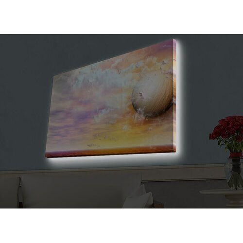 Wallity Zidna slika sa LED osvetljenjem 4570HDACT-041, 45x70 cm Cijene
