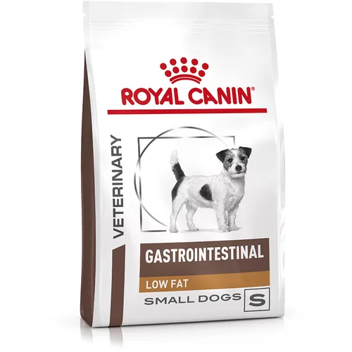 Royal_Canin Veterinary Canine Gastrointestinal Low Fat Small Dog - Varčno pakiranje: 2 x 8 kg