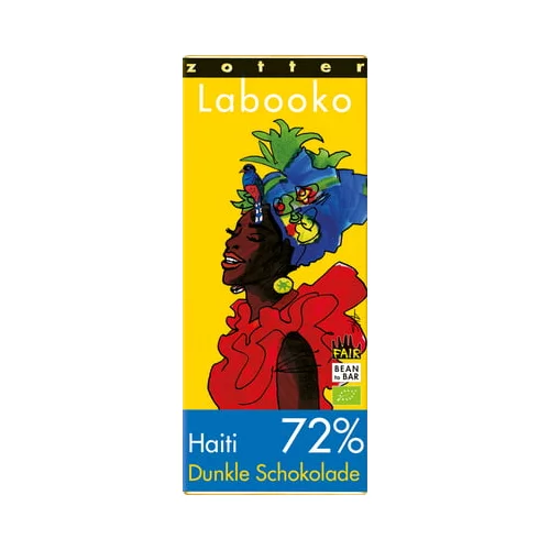 BIO čokolada Labooko - "72 % Haiti"
