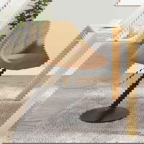 VidaXL Barski stolček rjav žamet Slike