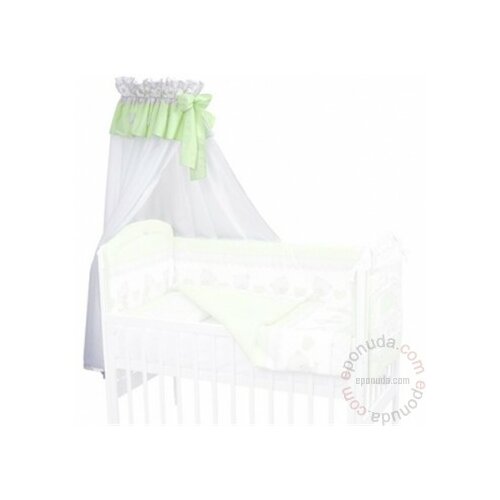 Baby Textil bebi baldahin za krevetac / Baby Bear Green Slike