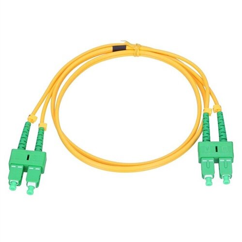 Extralink Patchcord SM SC/APC-SC/APC Duplex 3.0mm, 1m Cene