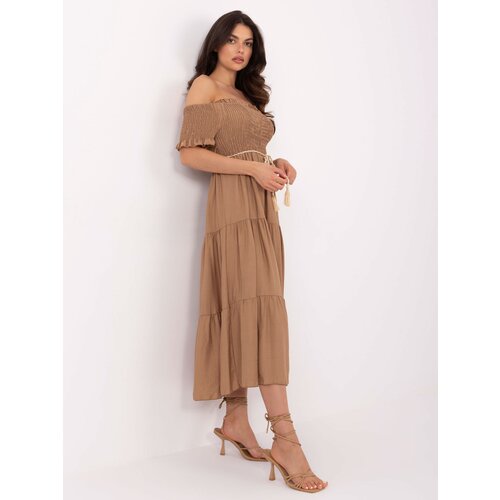 Italy Moda Dress-MI-SK-A2609.96-camel Slike