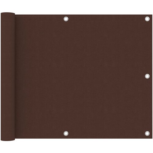 Furnova Balkonsko platno rjavo 75x400 cm oksford blago, (21918895) Slike
