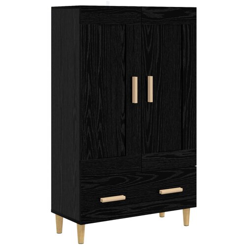  Highboard Crni hrast 70 x 31 x 115 cm Konstruirano drvo Cene
