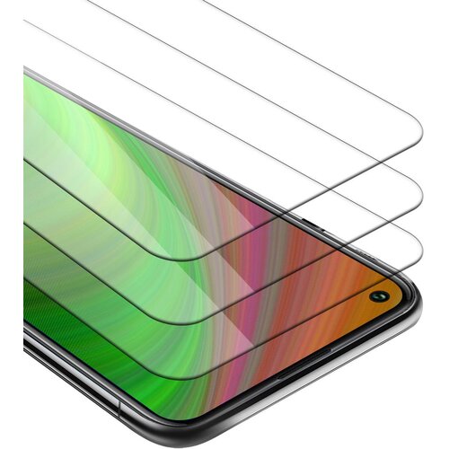  realme 7 4G - zaščitna folija v visoka prosojnost - 3-pack kaljeno zaščitno steklo za zaslone s trdoto 9H in združljivostjo s 3D dotikom, (20548486) Cene