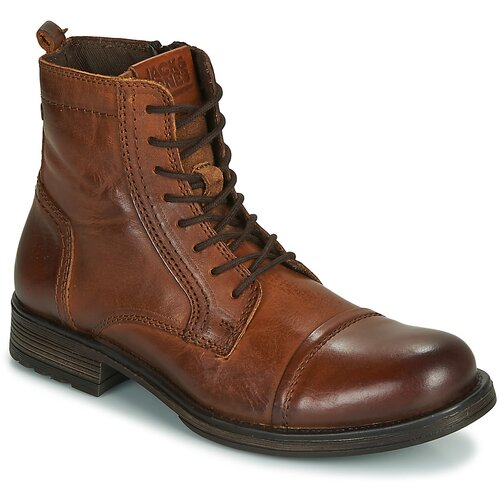 Jack &amp;amp; Jones Pol&amp;scaron;kornji JFW RUSSEL LEATHER Kostanjeva Slike