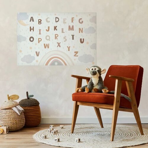  Plakat - Letters in Muted Colors 60x40 Bez okvira Slike