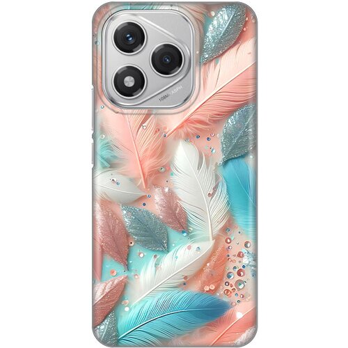  maska za honor 400 lite pastel feathers silikonska print Cene
